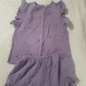 Pink Chicken Short Set Size 14